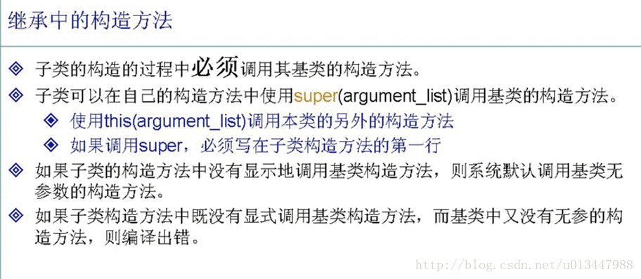 java基础总结11-面向对象7（super关键字）