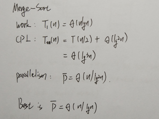 Lecture 21 Parallel Algorithms II