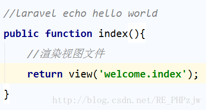 【laravel】用laravel在游览器中显示Hello World - RE_PHPzjw的学习黑板报 - CSDN博客