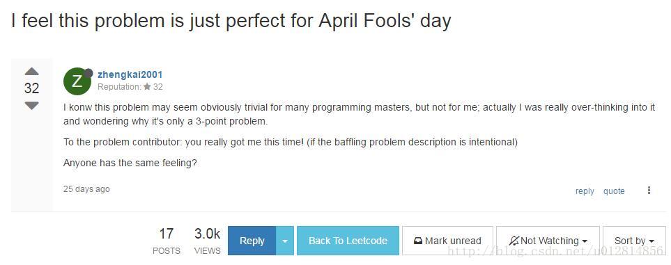 April Fools's day