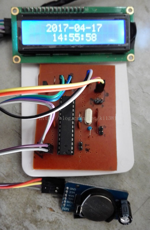 业余尝试热转印制作PCB，实现基于Arduino的时钟