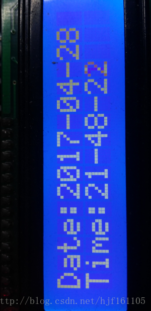 单片机==LCD1602之简易万年历