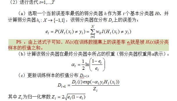 Adaboost算法原理分析和实例+代码（简明易懂）