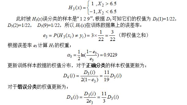 Adaboost算法原理分析和实例+代码（简明易懂）