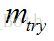 mtry