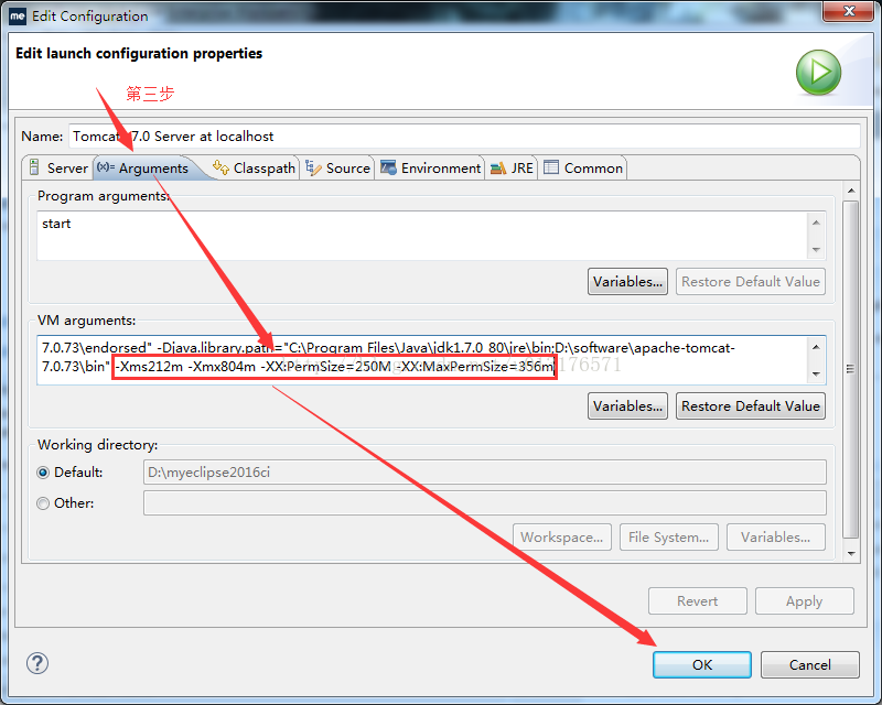 myeclipse解决内存溢出问题 java.lang.OutOfMemoryError: PermGen space