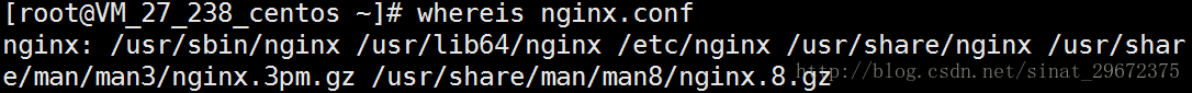 找到nginx.conf: