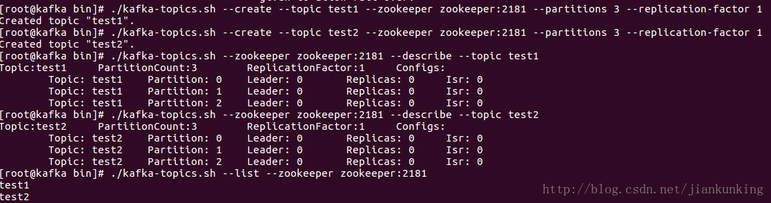 kafka zookeeper docker容器互联