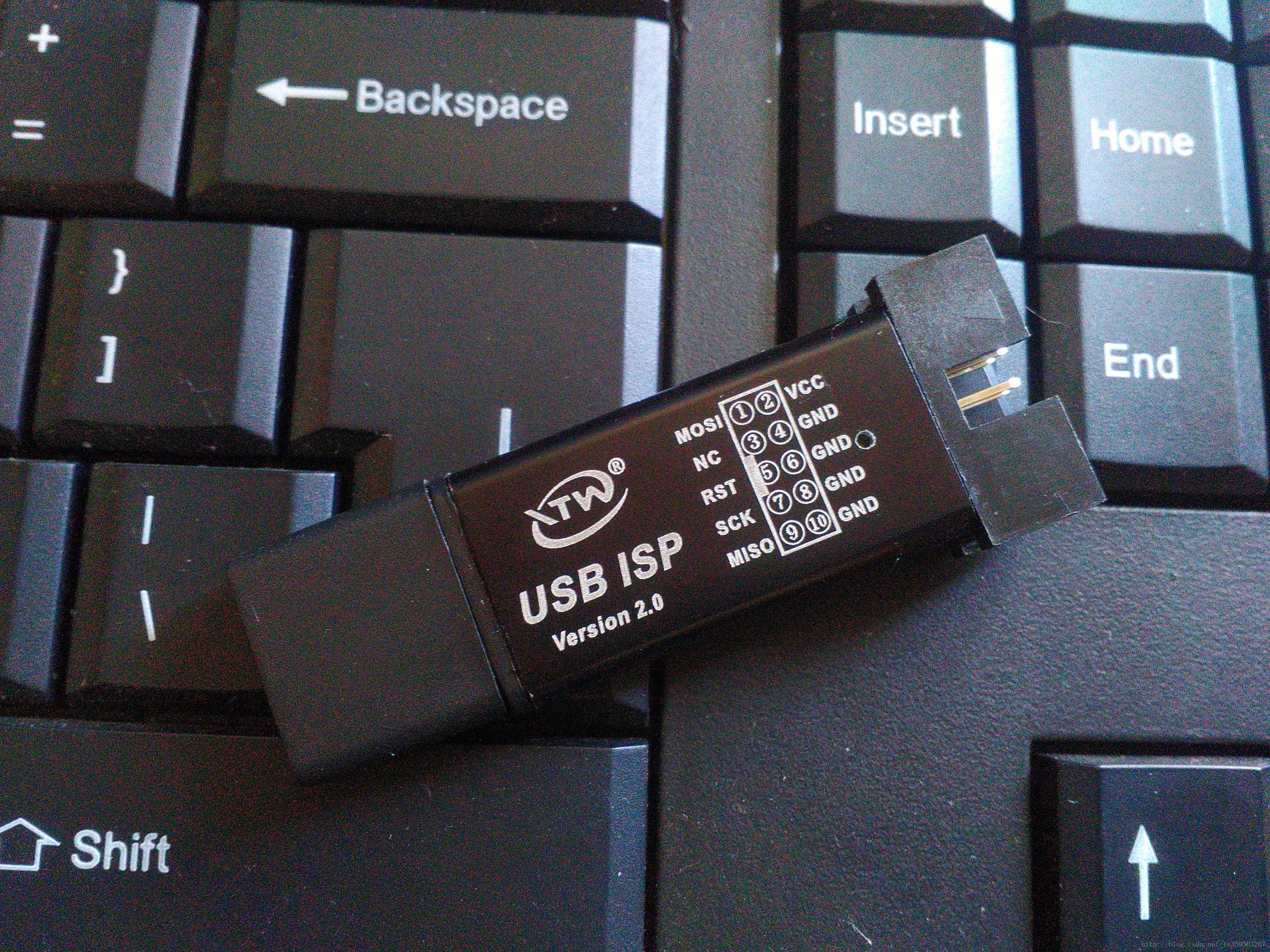 买来的USBasp下载线