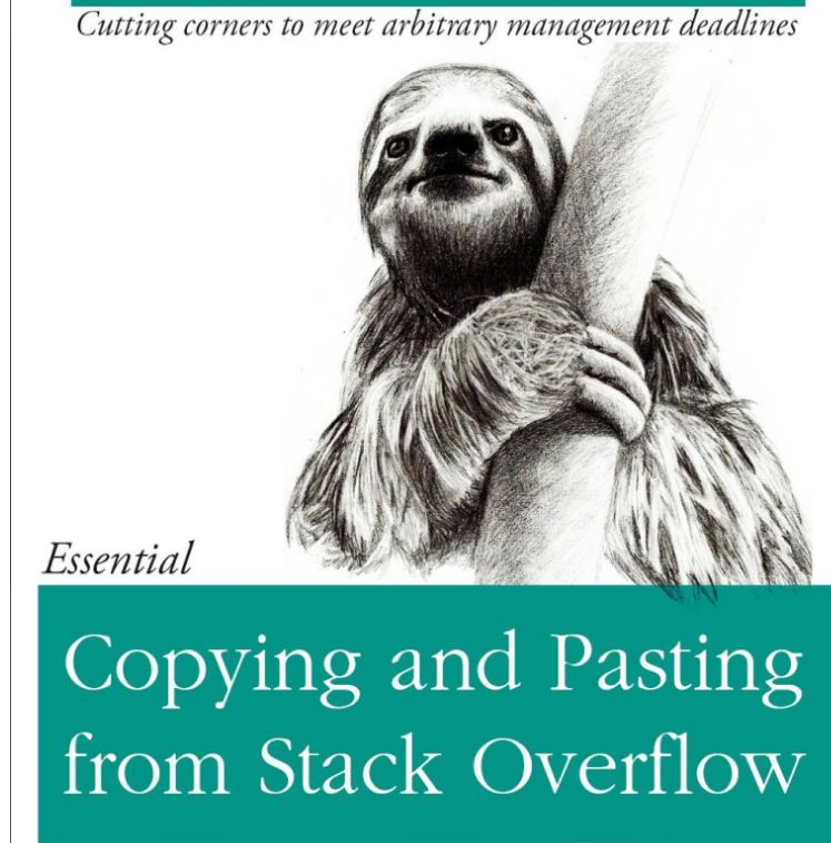 essential-copying and pasting from Stack Overflow原文和翻译