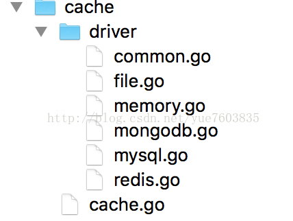 golang实现自定义驱动的Cache