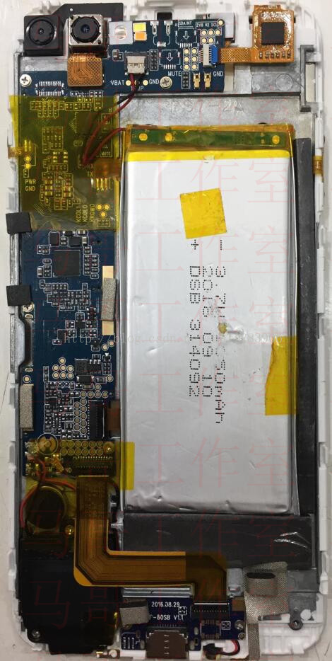 小马哥--高仿苹果7p 主板S89P 6582刷机拆机主板图  多图展示