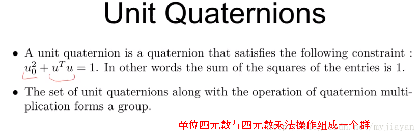 unit-quaternions