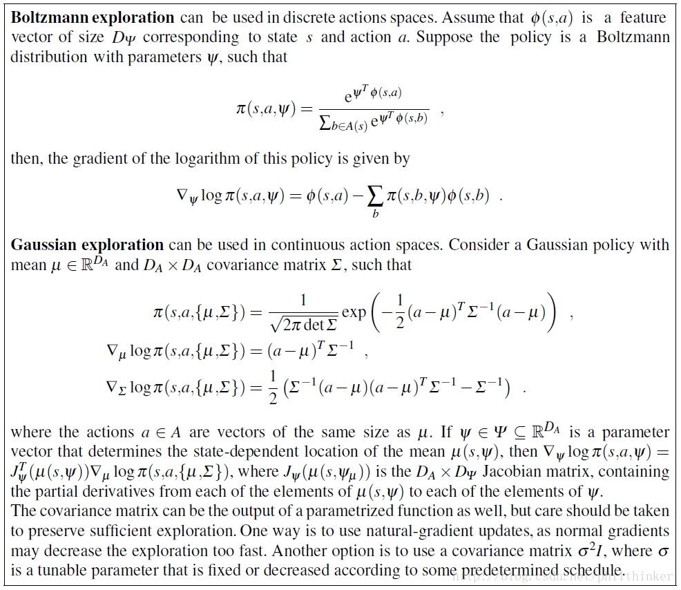 Two Exploration Methods