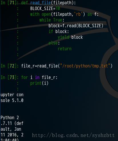 Python 创建 读取和写入文件以及yield关键字 千月的python Linux 系统管理指南学习笔记 14 千月的博客 Csdn博客