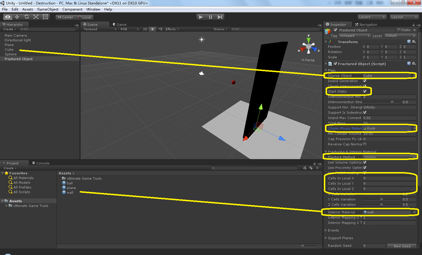 【Fracturing & Destruction】Unity3D的物体爆裂、炸裂、碎裂效果_unity fracturing ...