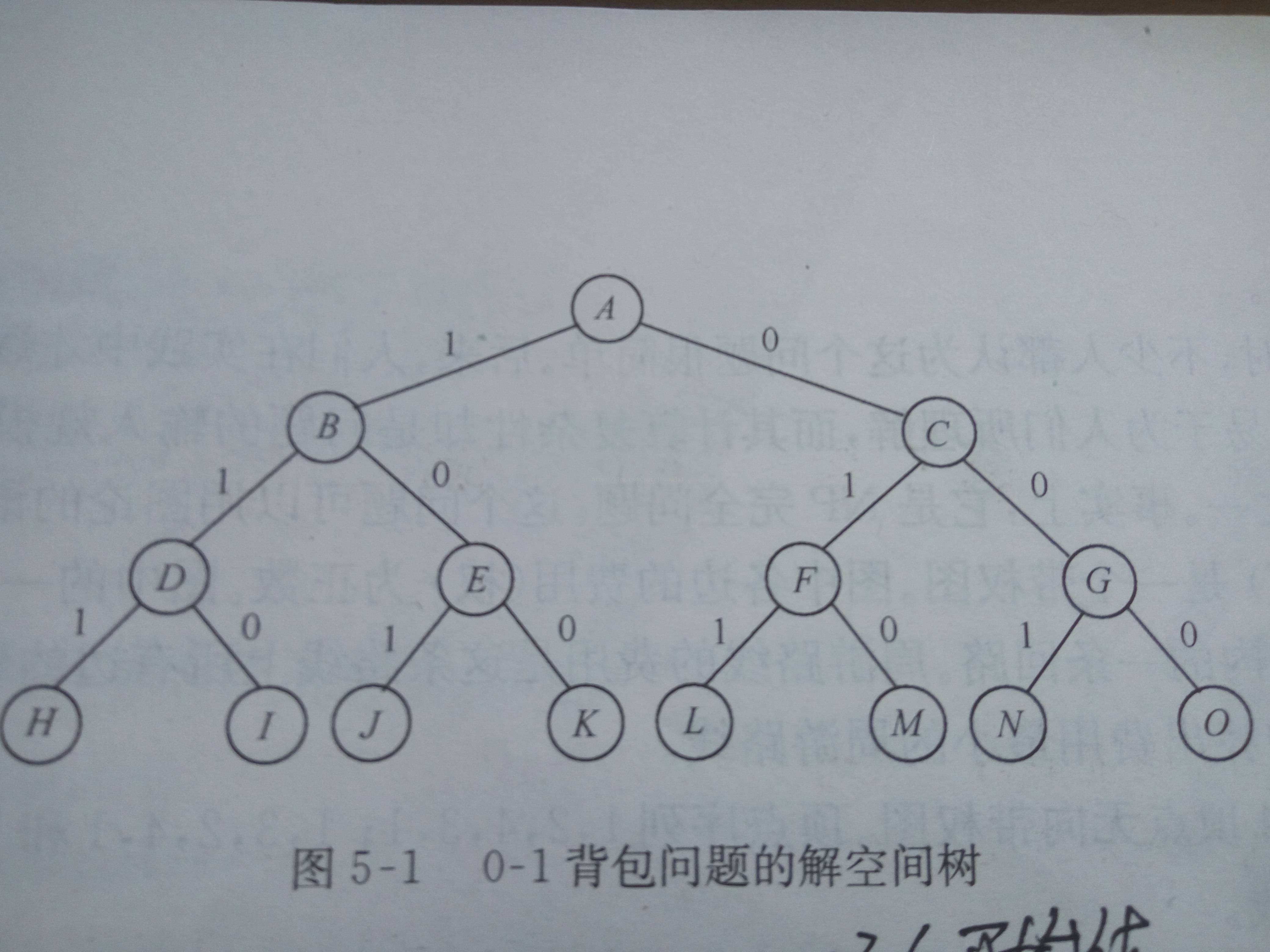 01背包问题(用c语言实现)-回溯法求解