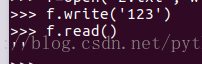 
			
				Python文件读取#write()方法之后不能read()出文件内容的解决办法			