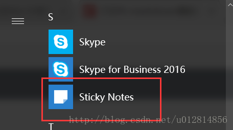 Sticky Notes