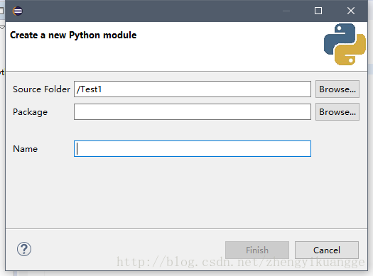 python基础学习总结——Eclipse for python环境搭建及创建python项目