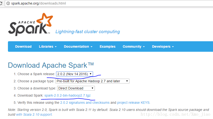 spark 2.0.2下载