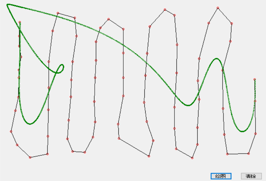 Drawing of bezier curves under qt (C++) - Programmer Sought
