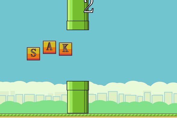 html5-flappy-text