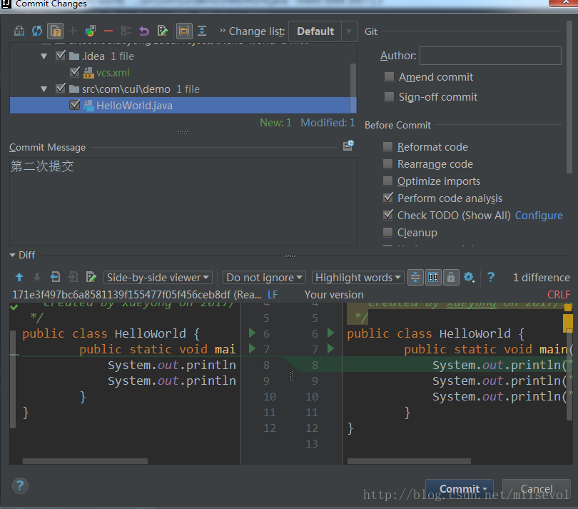 Как залить проект на github intellij idea