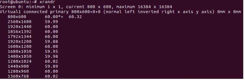 解决ubuntu无法修改分辨率为19 1080问题 数学物理方法 Csdn博客