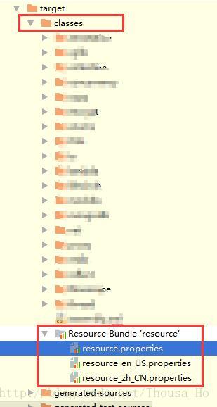 Maven ResourceBundle.getBundle读取Properties异常MissingResourceException: Can't find bundlei解决方法