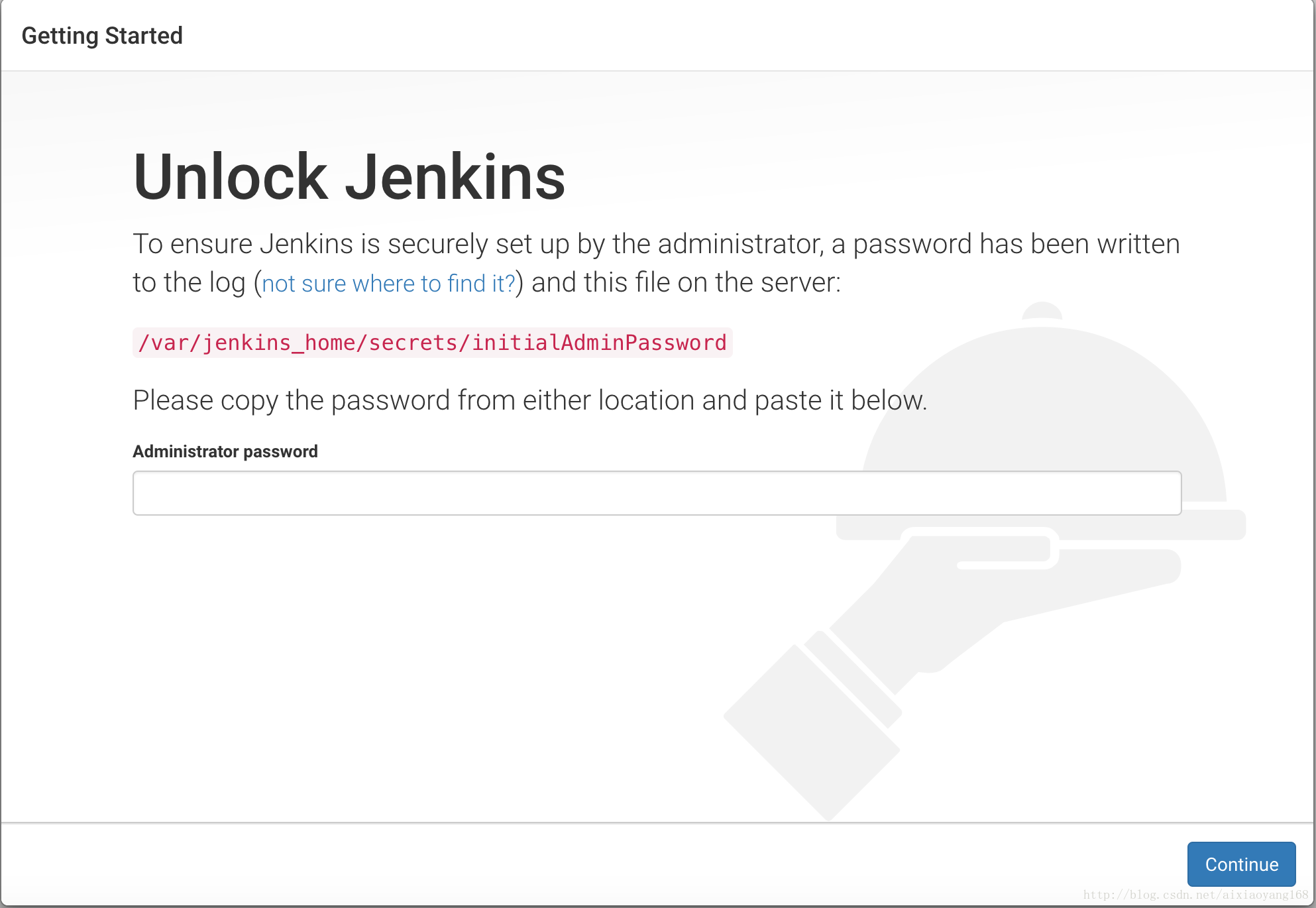 Unlock Jenkins