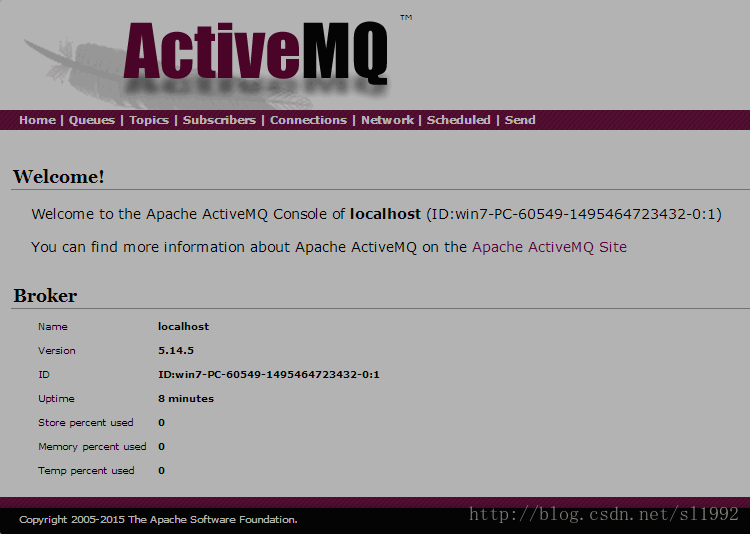 ActiveMQWeb控制台