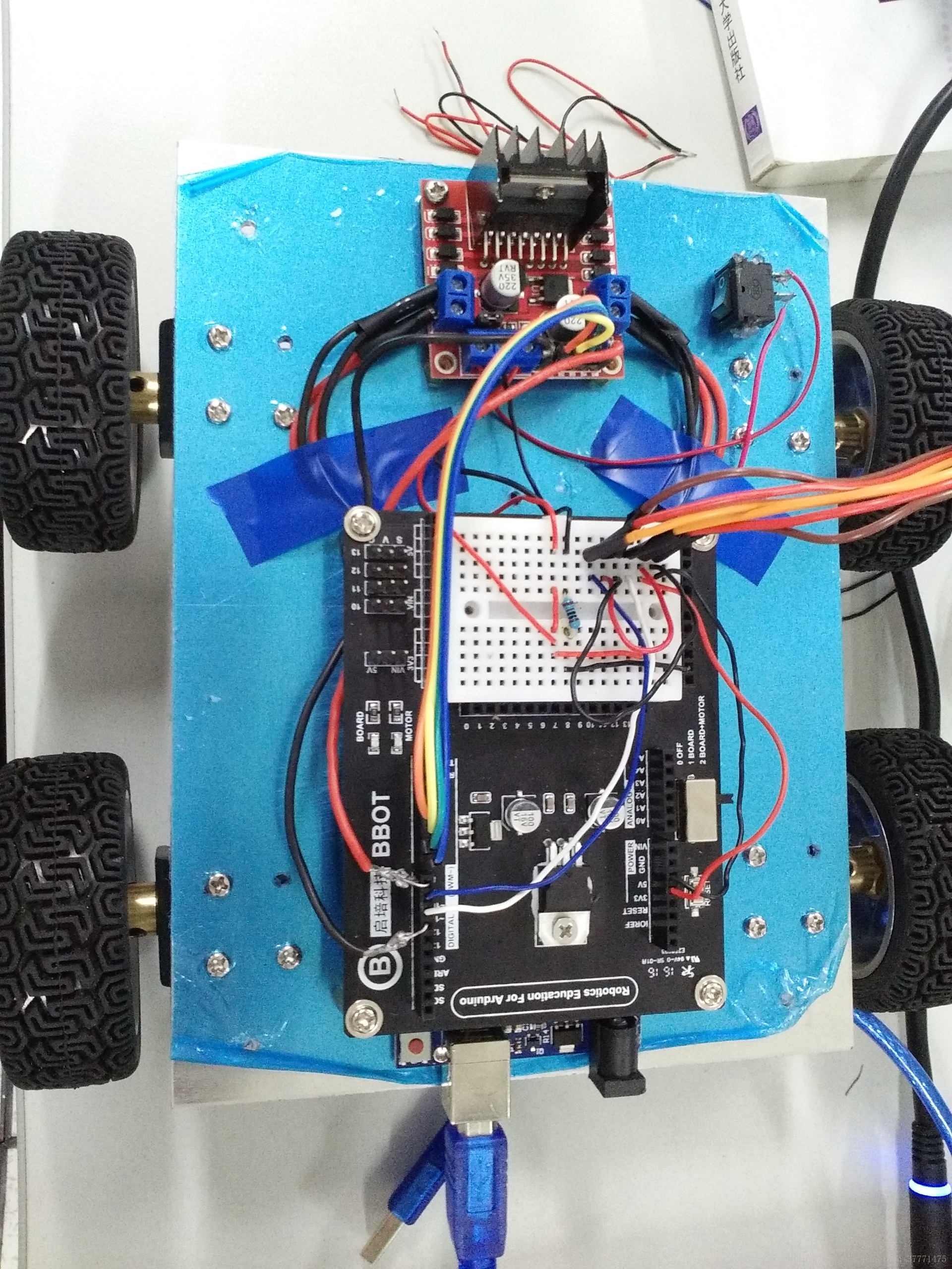 自己搭的Arduino小車