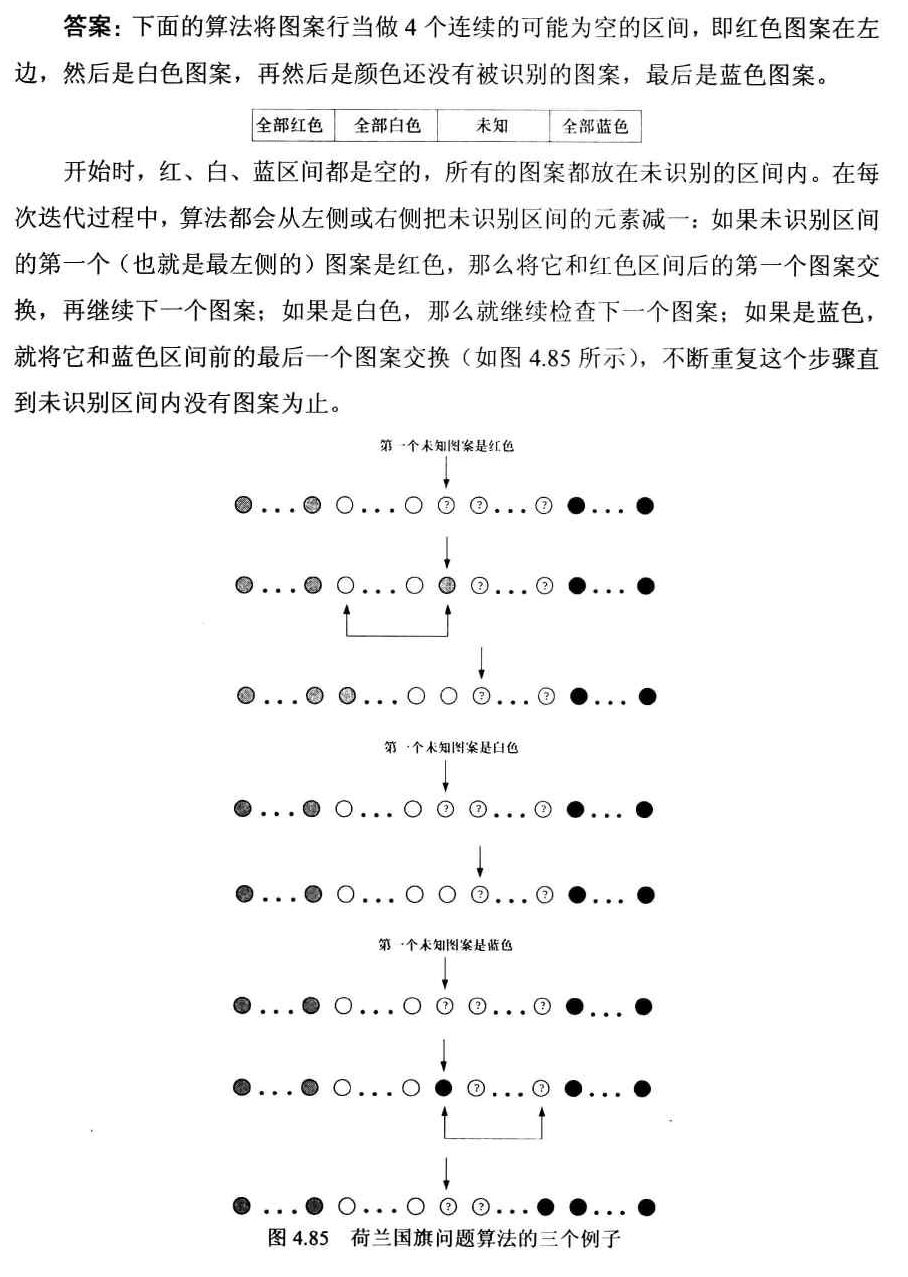 123 荷兰国旗问题