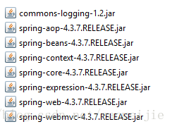 SpringMVC依赖Jar包
