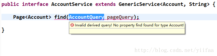 invalid derived query