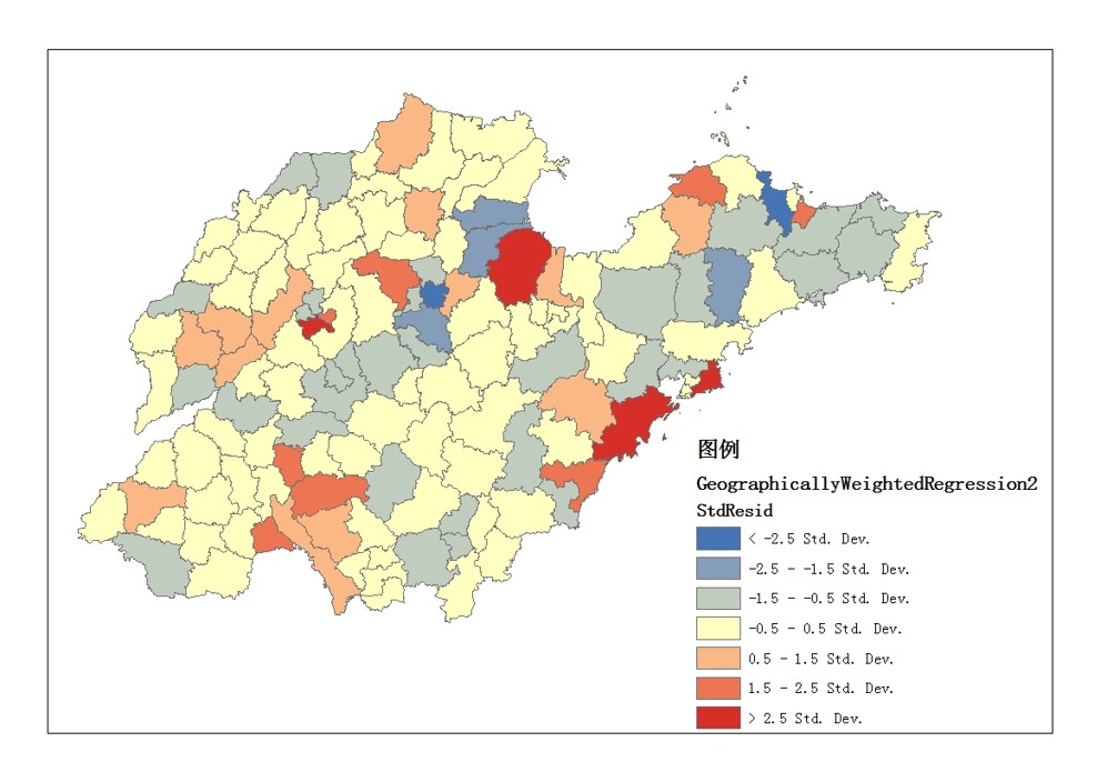 地理加权分析_地理加权回归中的拟合度