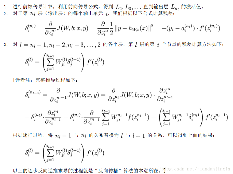 UFLDL教程： Exercise: Sparse Autoencoder