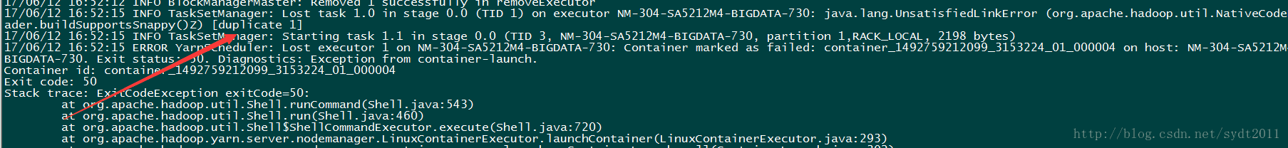 
			
				sparkSQL写数据到hdfs中出现Snappy报错			