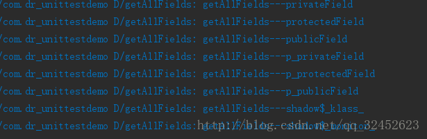 getDeclaredFields()-Reflection反射-获取包括父类在内的所有字段