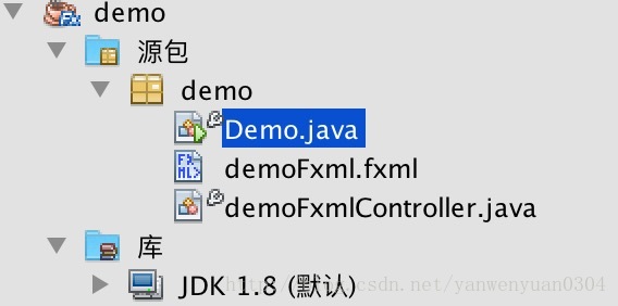 javafx code structure