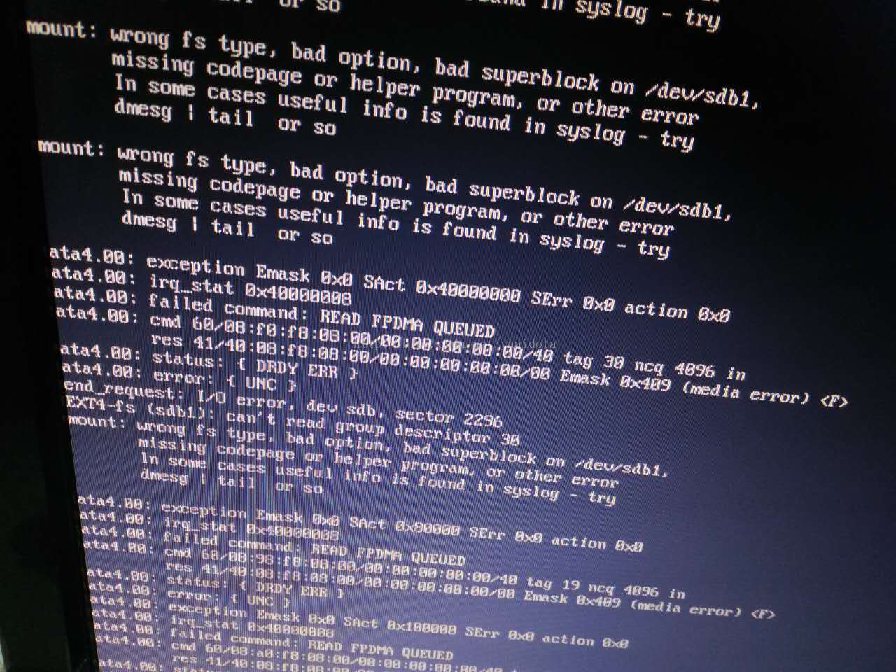 Linux硬盘损坏后的修复 Yaaidota的博客 Csdn博客