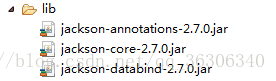 Jackson所需的jar包