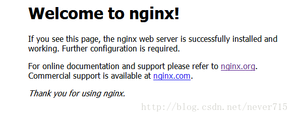 nginx环境OK