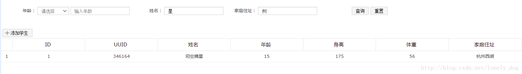 mybatis 模糊查询的方法