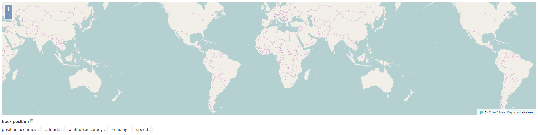 Geolocation——地理位置