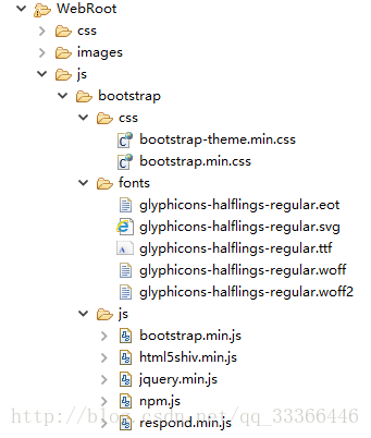 bootstrap文件位置