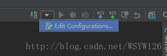 edit configurations