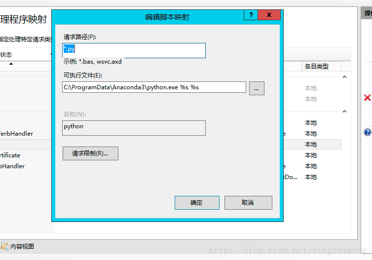Web服务器 在iis上实现python Cgi 中志融一的博客 Csdn博客