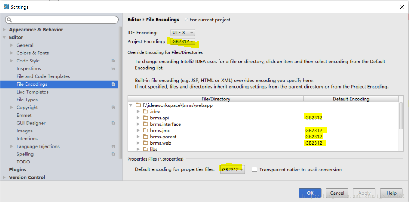 file encoding